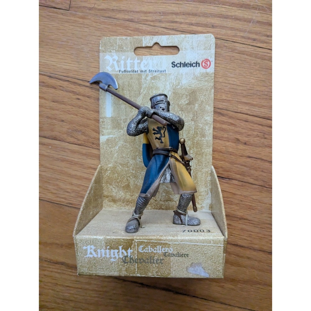 SCLEICH Ritter KNIGHT Foot Soldier with Battle Axe 70003 NEW